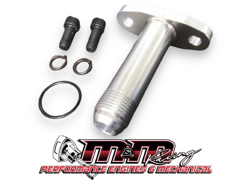 Extended Billet Turbo Oil Drain