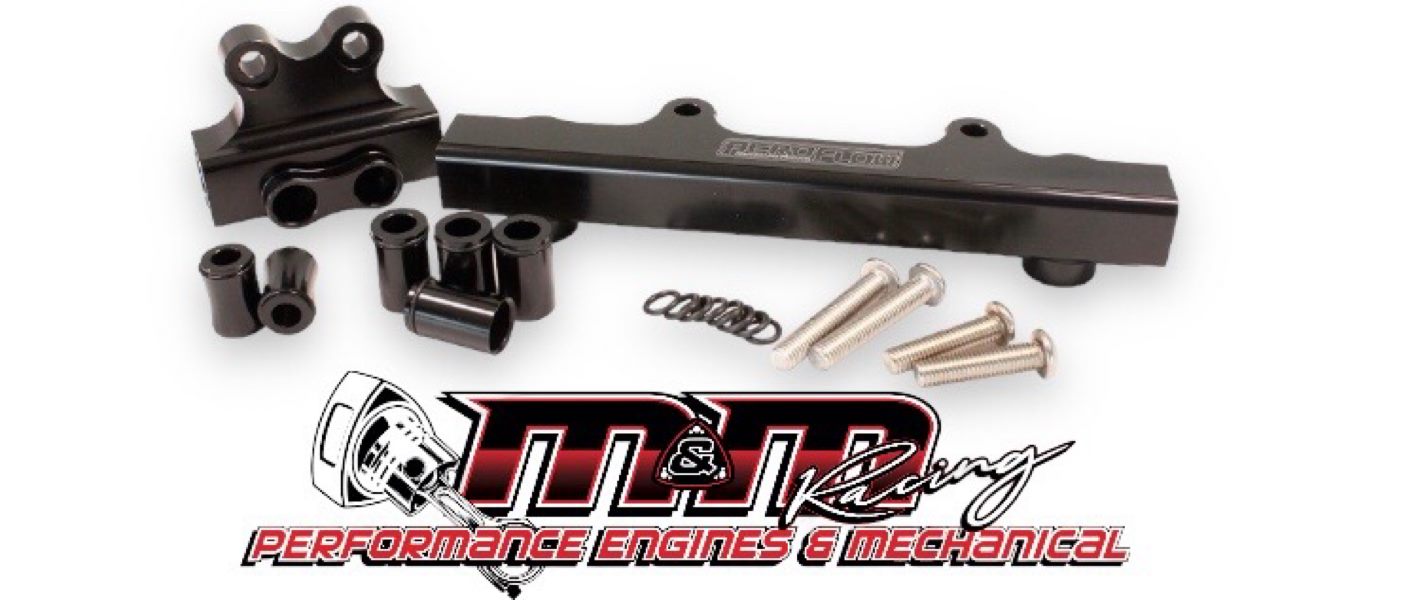 RX7 13BT FC Billet Fuel Rail Kit S4-5 Gen 2