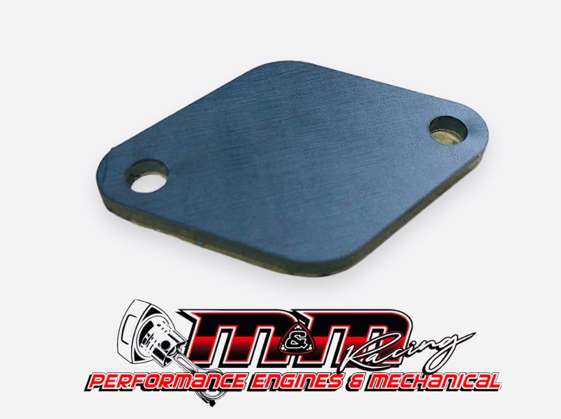 RX8 Air Pump Delete Block Off Plate