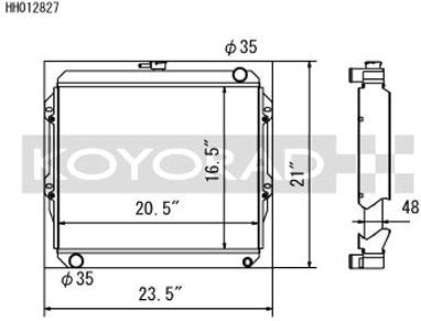 Toyota Hilux, 84/95, Toyota 4Runner, 84/88, 48mm