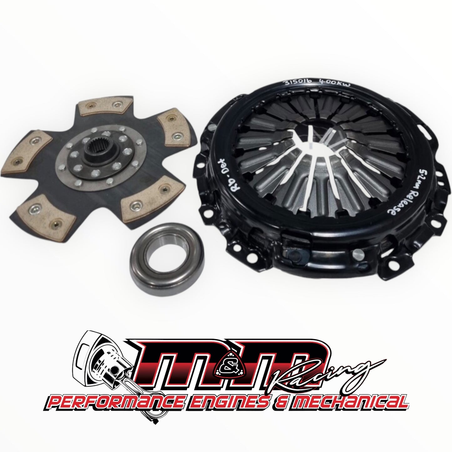 Nissan Skyline RB20det, RB25det, RB25det, 5 Puk Ceramic Kit 3150lb Ductile 400KW