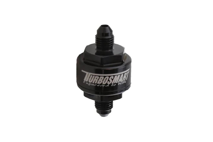 Turbosmart Billet Turbo Oil Feed Filter 44um Black